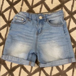 TJX light blue jean shorts